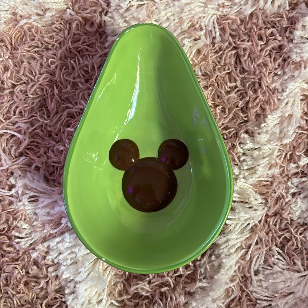 Mickey Mouse avocado bowl